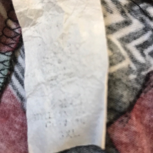 Multi-Colored Multi-Print Leggings - Picture 5 of 5